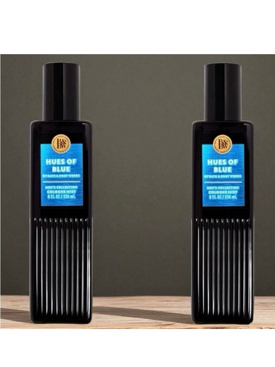 Bath & Body Works Other - NWT 2 Bath & Body Works Fragrant Men's Hues Of Blue 8 oz / 226 g Cologne Mist